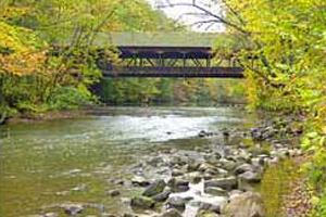 Covered Bridge in Mohican State Park, Loudonville, Ohio